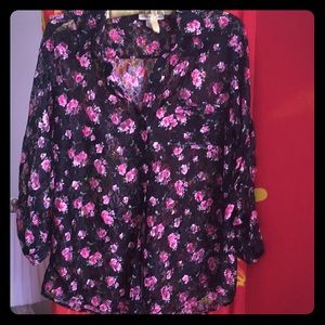 🌹Lace and Roses Blouse 🌹